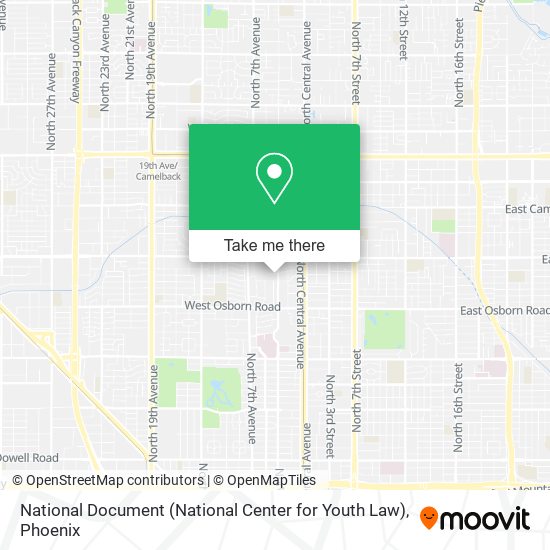 National Document (National Center for Youth Law) map