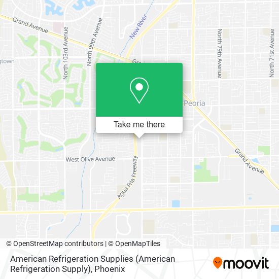 American Refrigeration Supplies (American Refrigeration Supply) map