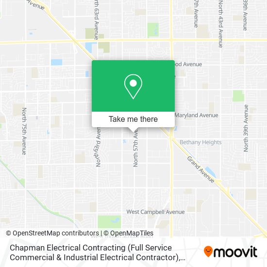 Mapa de Chapman Electrical Contracting (Full Service Commercial & Industrial Electrical Contractor)