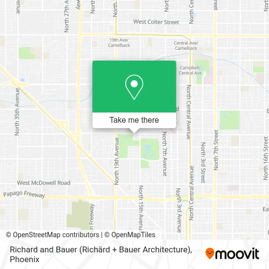 Richard and Bauer (Richärd + Bauer Architecture) map