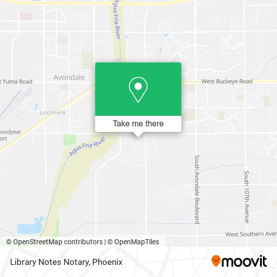 Library Notes Notary map