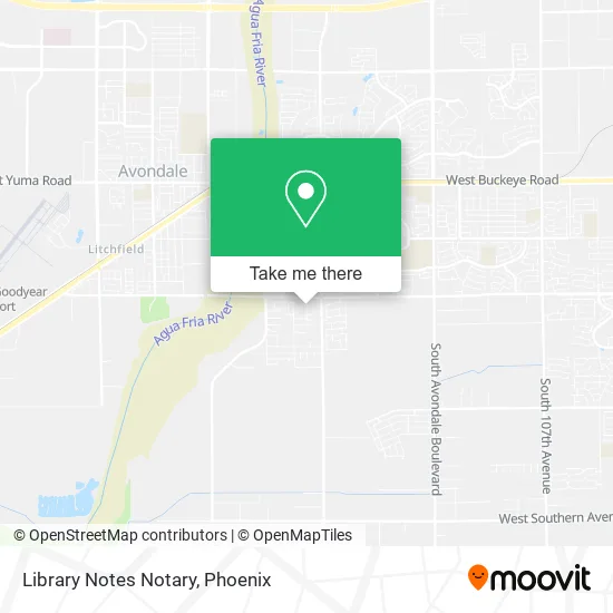 Library Notes Notary map