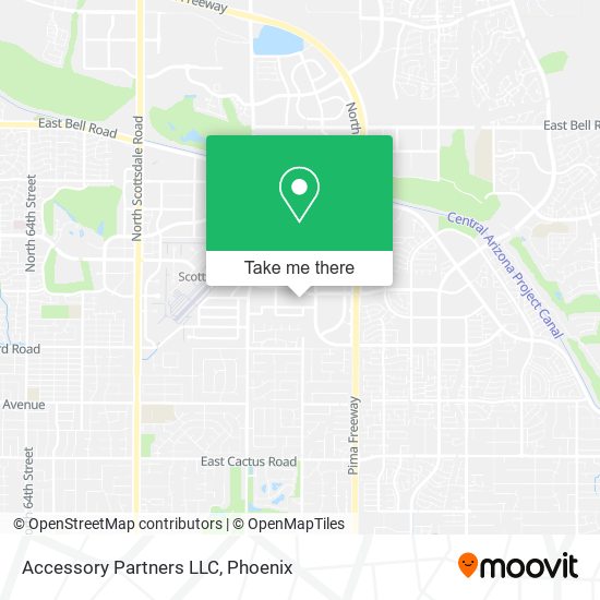 Accessory Partners LLC map