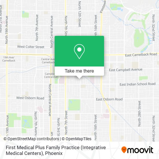 Mapa de First Medical Plus Family Practice (Integrative Medical Centers)