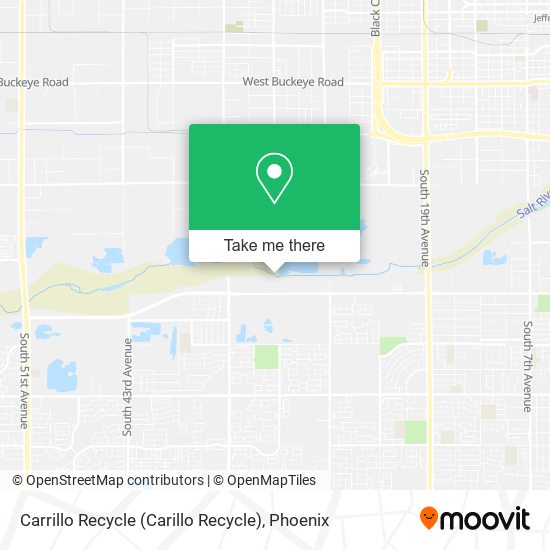 Carrillo Recycle (Carillo Recycle) map