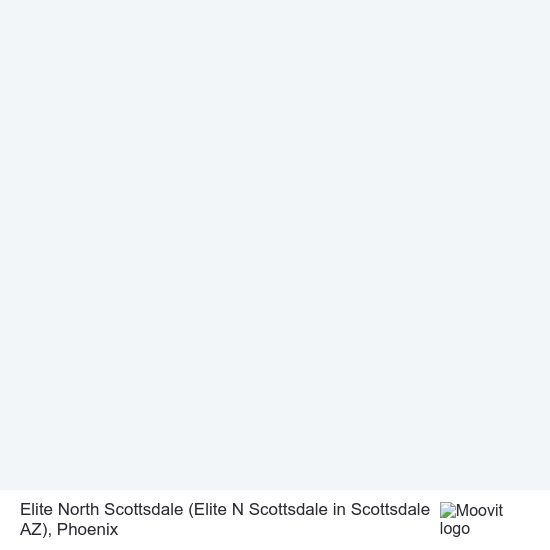 Elite North Scottsdale (Elite N Scottsdale in Scottsdale AZ) map