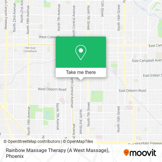 Rainbow Massage Therapy (A West Massage) map