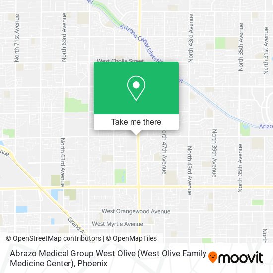 Abrazo Medical Group West Olive (West Olive Family Medicine Center) map