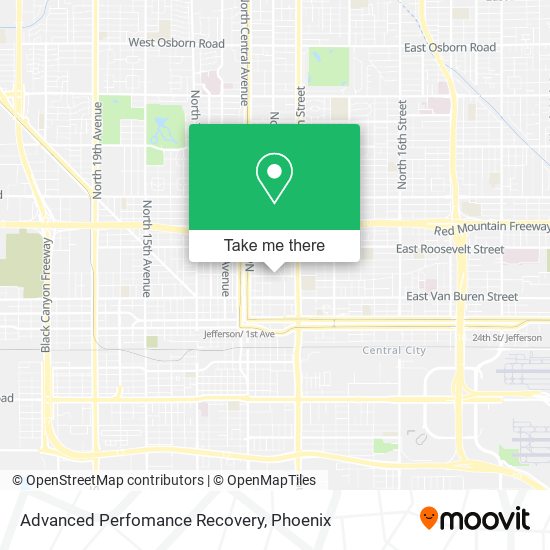 Advanced Perfomance Recovery map