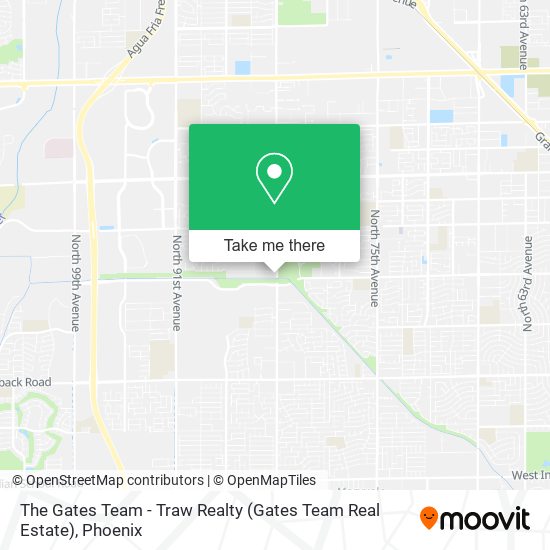 Mapa de The Gates Team - Traw Realty (Gates Team Real Estate)