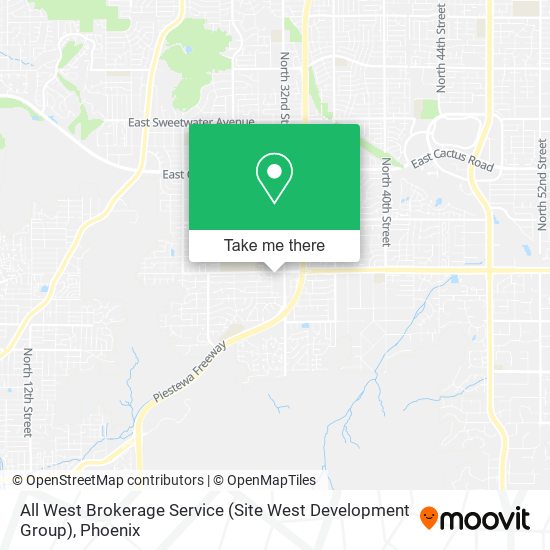 All West Brokerage Service (Site West Development Group) map
