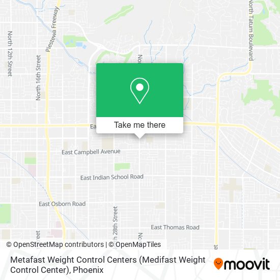 Metafast Weight Control Centers (Medifast Weight Control Center) map