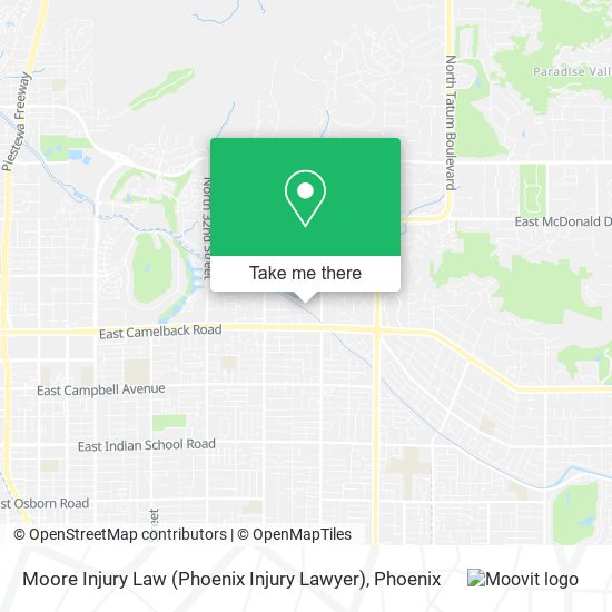 Mapa de Moore Injury Law (Phoenix Injury Lawyer)