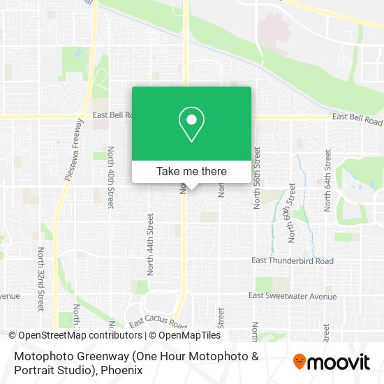 Mapa de Motophoto Greenway (One Hour Motophoto & Portrait Studio)