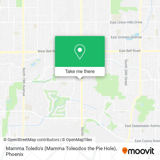 Mapa de Mamma Toledo's (Mamma Toleodos the Pie Hole)