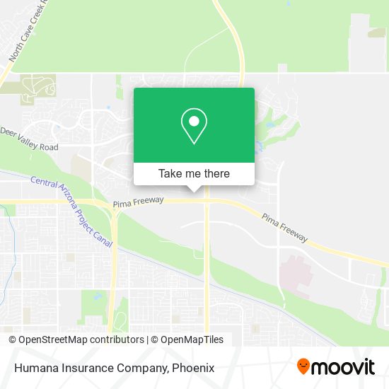 Humana Insurance Company map