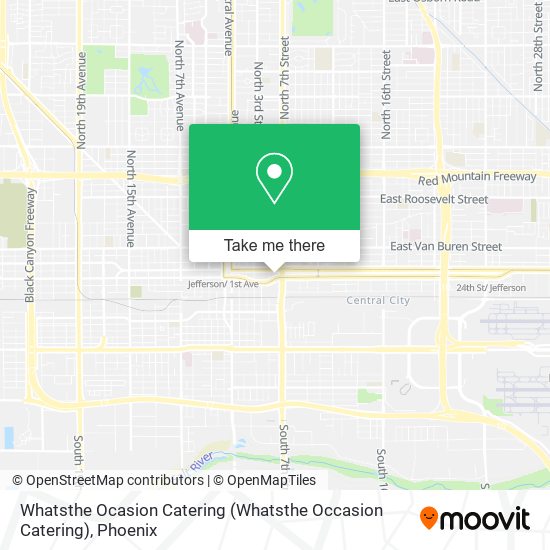 Mapa de Whatsthe Ocasion Catering (Whatsthe Occasion Catering)