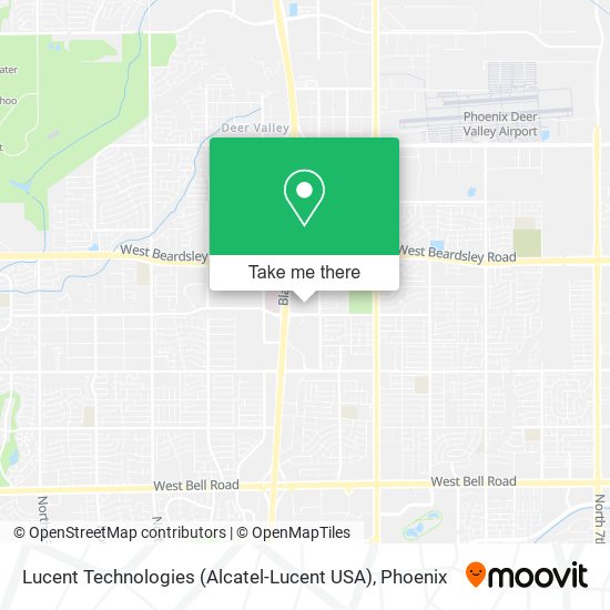 Lucent Technologies (Alcatel-Lucent USA) map