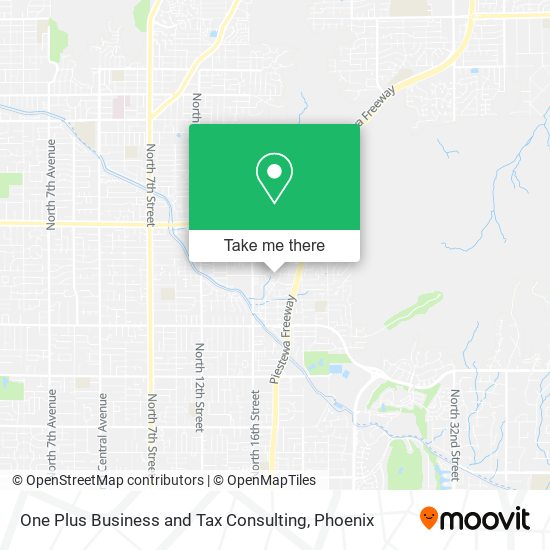 One Plus Business and Tax Consulting map
