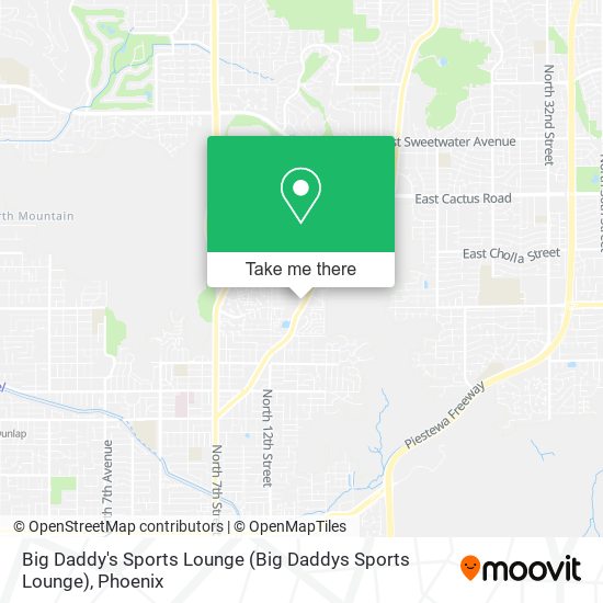 Big Daddy's Sports Lounge (Big Daddys Sports Lounge) map