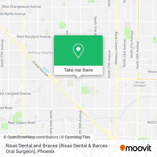 Mapa de Risas Dental and Braces (Risas Dental & Barces - Oral Surgeon)