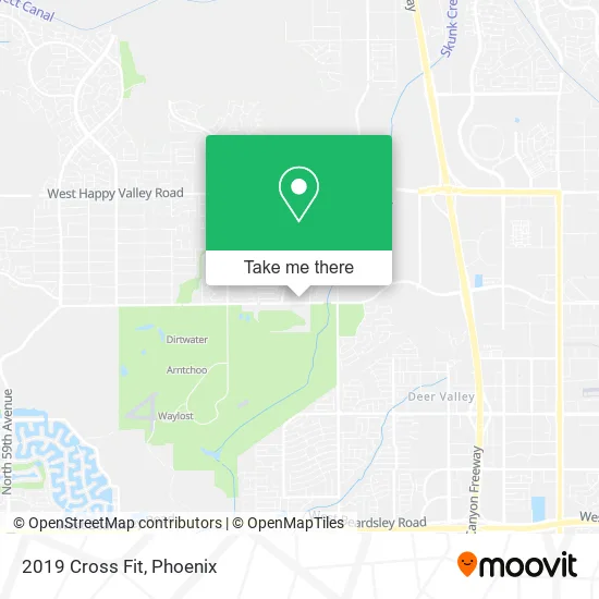 2019 Cross Fit map
