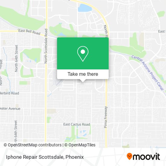 Iphone Repair Scottsdale map