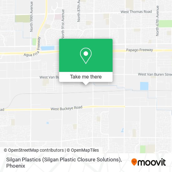 Mapa de Silgan Plastics (Silgan Plastic Closure Solutions)