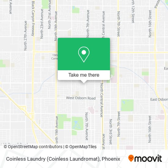 Mapa de Coinless Laundry (Coinless Laundromat)