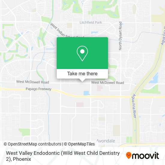 West Valley Endodontic (Wild West Child Dentistry 2) map