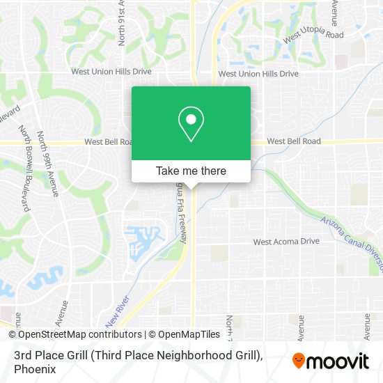 3rd Place Grill (Third Place Neighborhood Grill) map