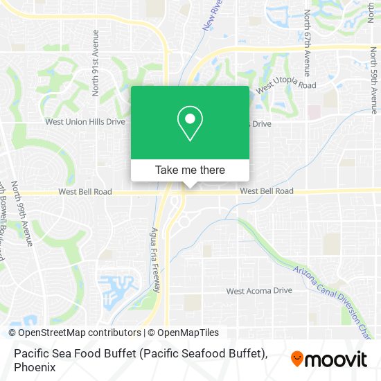 Mapa de Pacific Sea Food Buffet (Pacific Seafood Buffet)