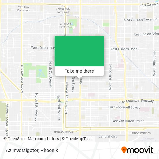 Az Investigator map