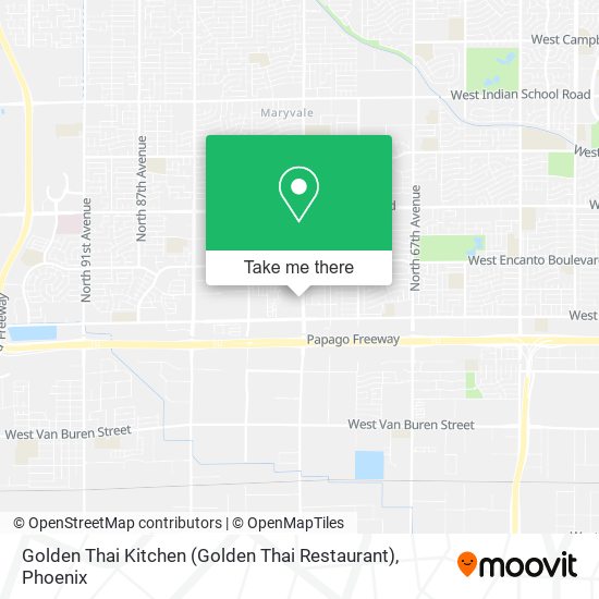 Golden Thai Kitchen (Golden Thai Restaurant) map