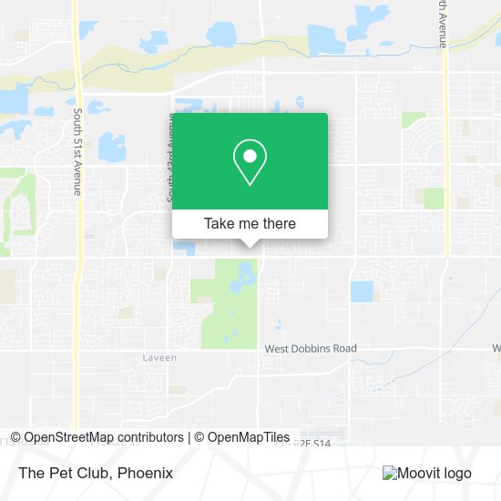 The Pet Club map