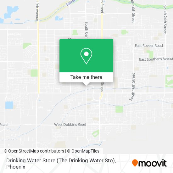 Drinking Water Store (The Drinking Water Sto) map