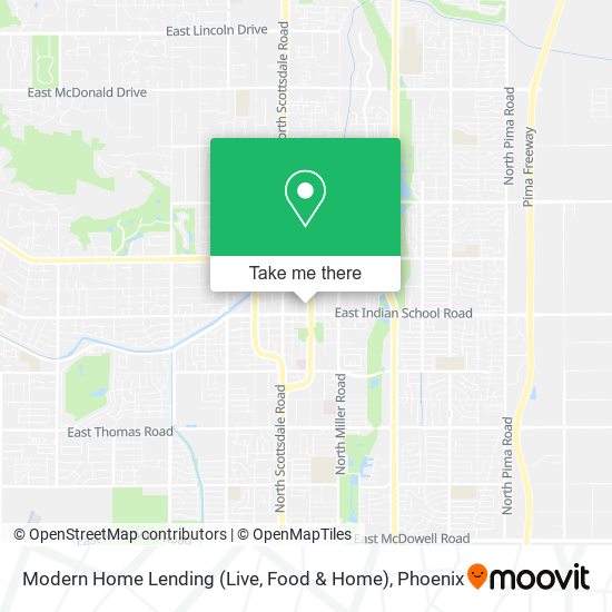 Modern Home Lending (Live, Food & Home) map