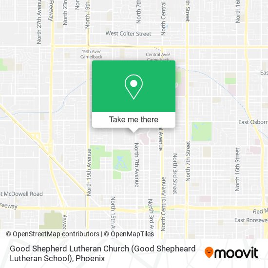 Mapa de Good Shepherd Lutheran Church (Good Shepheard Lutheran School)