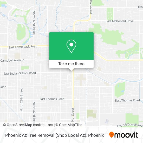 Phoenix Az Tree Removal (Shop Local Az) map