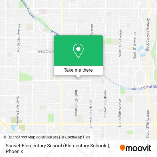 Sunset Elementary School (Elementary Schools) map