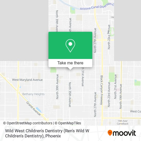 Mapa de Wild West Children's Dentistry (Ren's Wild W Children's Dentistry)