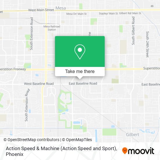 Mapa de Action Speed & Machine (Action Speed and Sport)