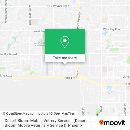 Mapa de Desert Bloom Mobile Vetrnry Service I