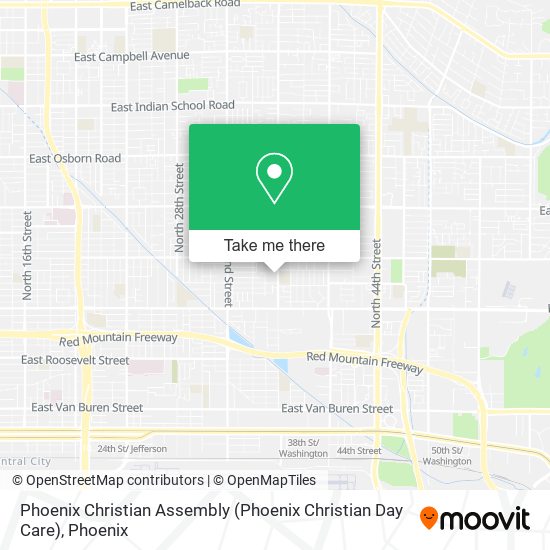 Mapa de Phoenix Christian Assembly (Phoenix Christian Day Care)