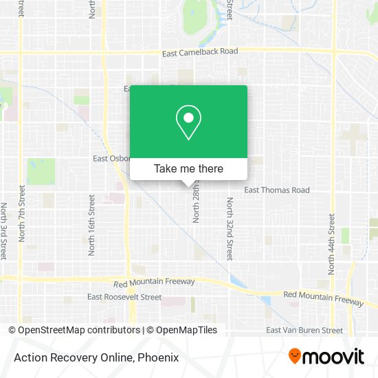 Action Recovery Online map