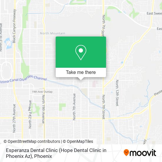 Esperanza Dental Clinic (Hope Dental Clinic in Phoenix Az) map