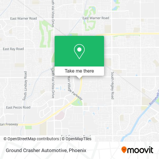 Ground Crasher Automotive map