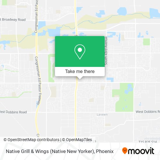 Native Grill & Wings (Native New Yorker) map