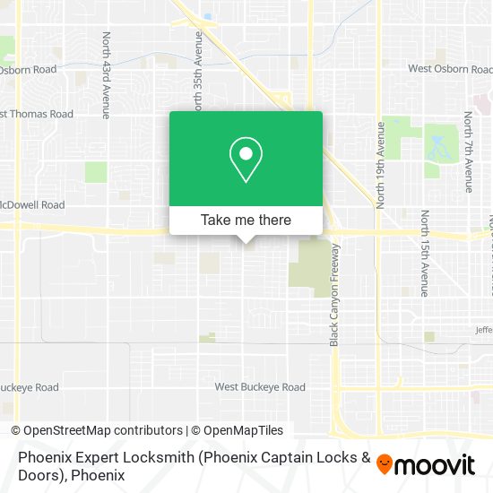 Phoenix Expert Locksmith (Phoenix Captain Locks & Doors) map
