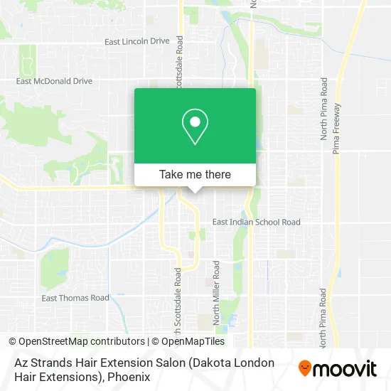 Az Strands Hair Extension Salon (Dakota London Hair Extensions) map